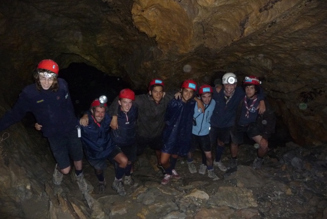 Il Clan in grotta - Upega 2011