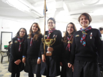 La squadriglia ALBATROS del riparto San Francesco conquista la seconda Coppa Lagutaine! (7 Febbraio 2015)
