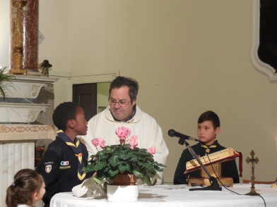 S. Messa al Righi con P. Modesto (ottobre 2014)