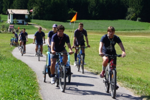 il Clan in bici sulle Dolomiti! (2009)